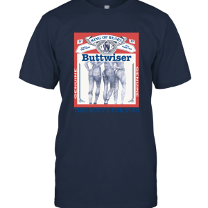 Vintage 90s Buttwiser King Of Rears Unisex T-Shirt