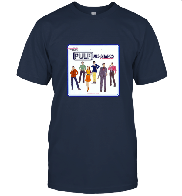 Vintage 90s Pulp Mis shapes promo album tour Unisex T-Shirt