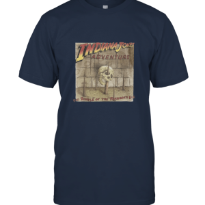 Vintage 90s Indiana Jones Adventure Temple Of Forbidden Eye Theme Park Movie Unisex T-Shirt