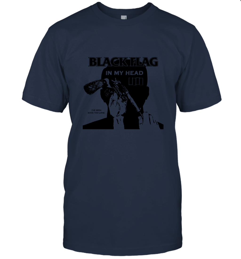 Vintage 90s Black Flag In my head Unisex T-Shirt