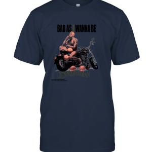 Vintage 90's American Pro Jordan Basketball  Rap Bad As I Wanna Be Hip Hop Unisex T-Shirt