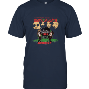 Vintage 90's Black Sabbath Reunion of the Century 1999 Tour Concert Band Unisex T-Shirt