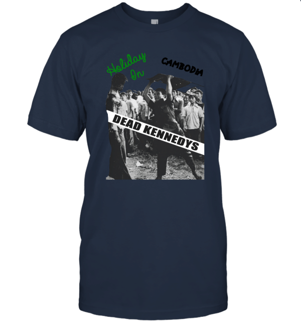 Vintage 70s Dead Kennedys holiday in cambodia Unisex T-Shirt
