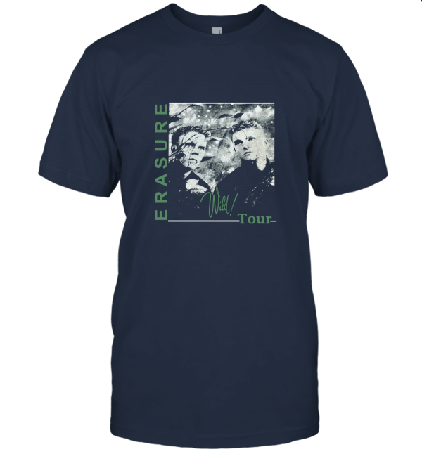 Vintage 80s Erasure Band Wild! Tour Unisex T-Shirt