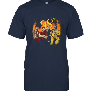 Very Rare Vintage 98 DEGREES  Heat It Up Tour Unisex T-Shirt