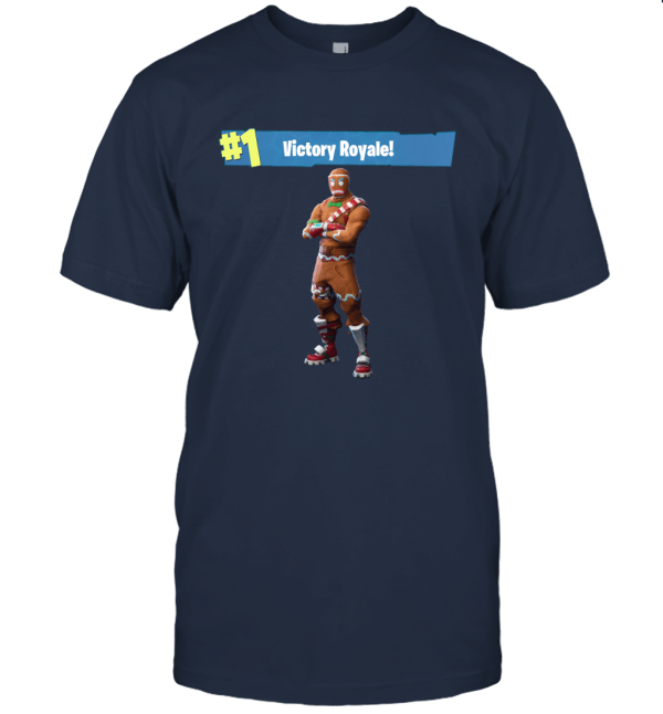 Victory Fortnite Battle Royale Cookies Man Unisex T-Shirt