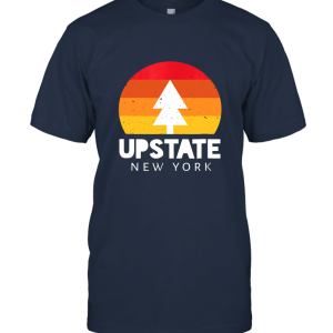 Upstate New York T Shirt Retro Vintage Sunset Unisex T-Shirt
