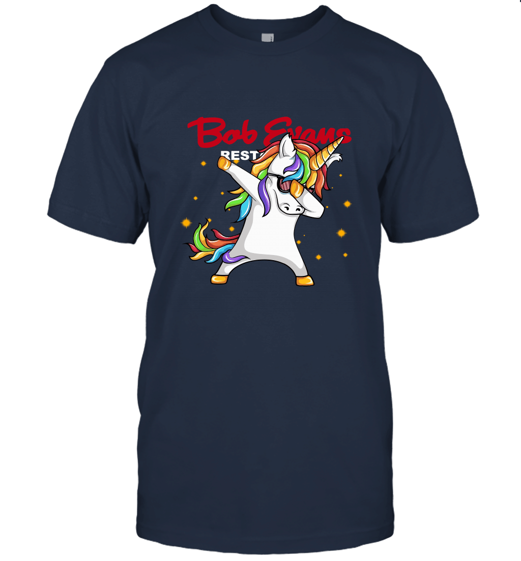 Unicorn Dabbing Bob Evans Restaurants Unisex T-Shirt