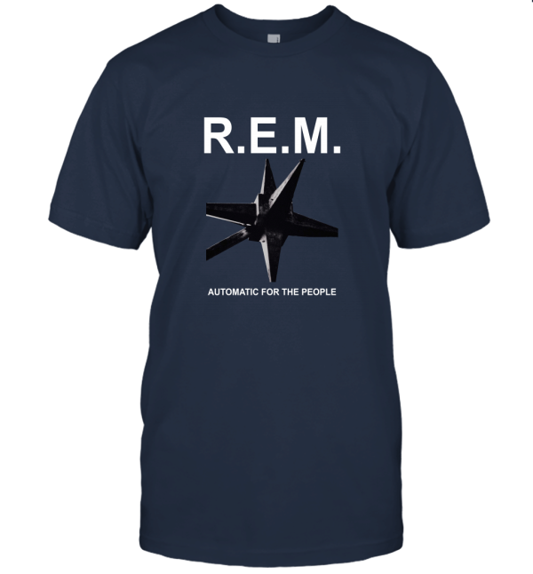 UD Gate R.E.M. Automatic The People REM Band Logo Unisex T-Shirt