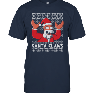 Ugly Christmas Santa Claws Unisex T-Shirt