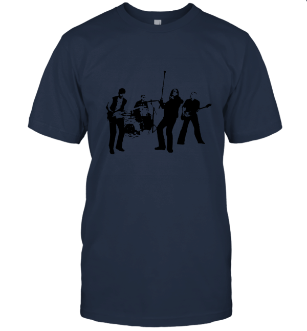 U2 Silhouette Vertigo South America Pacific Tour 2006 Unisex T-Shirt