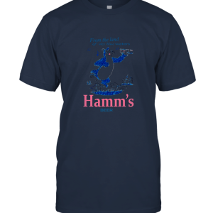 Tri Blend Hamms Beer Tee Unisex T-Shirt