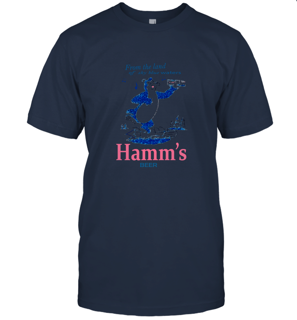 Tri Blend Hamms Beer Tee Unisex T-Shirt