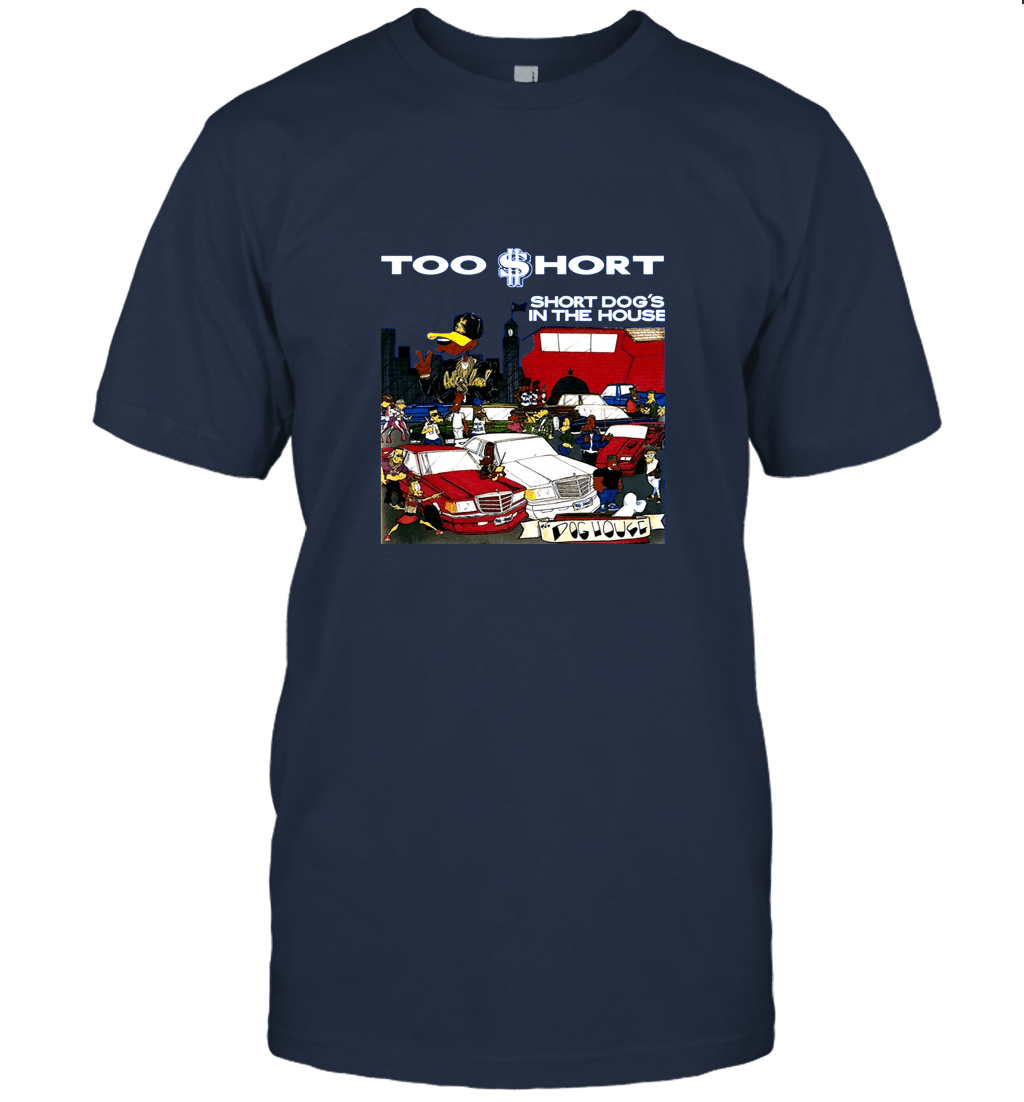 Too Short Men's Short Dog's in The House Unisex T-Shirt