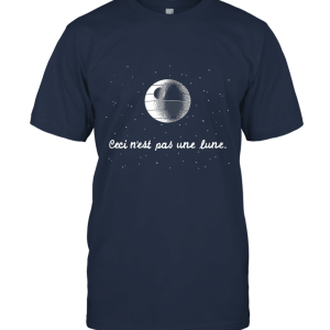 This Is Not A Moon Shirt Ceci N'est Pas Une Lune Unisex T-Shirt