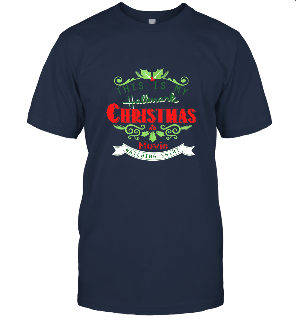 This is my Hallwark Christmas film watching T shirt Unisex T-Shirt