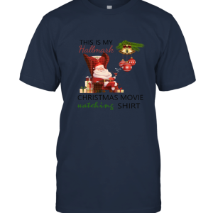 This is My Hallmark Christmas Watching Unisex T shirt Unisex T-Shirt
