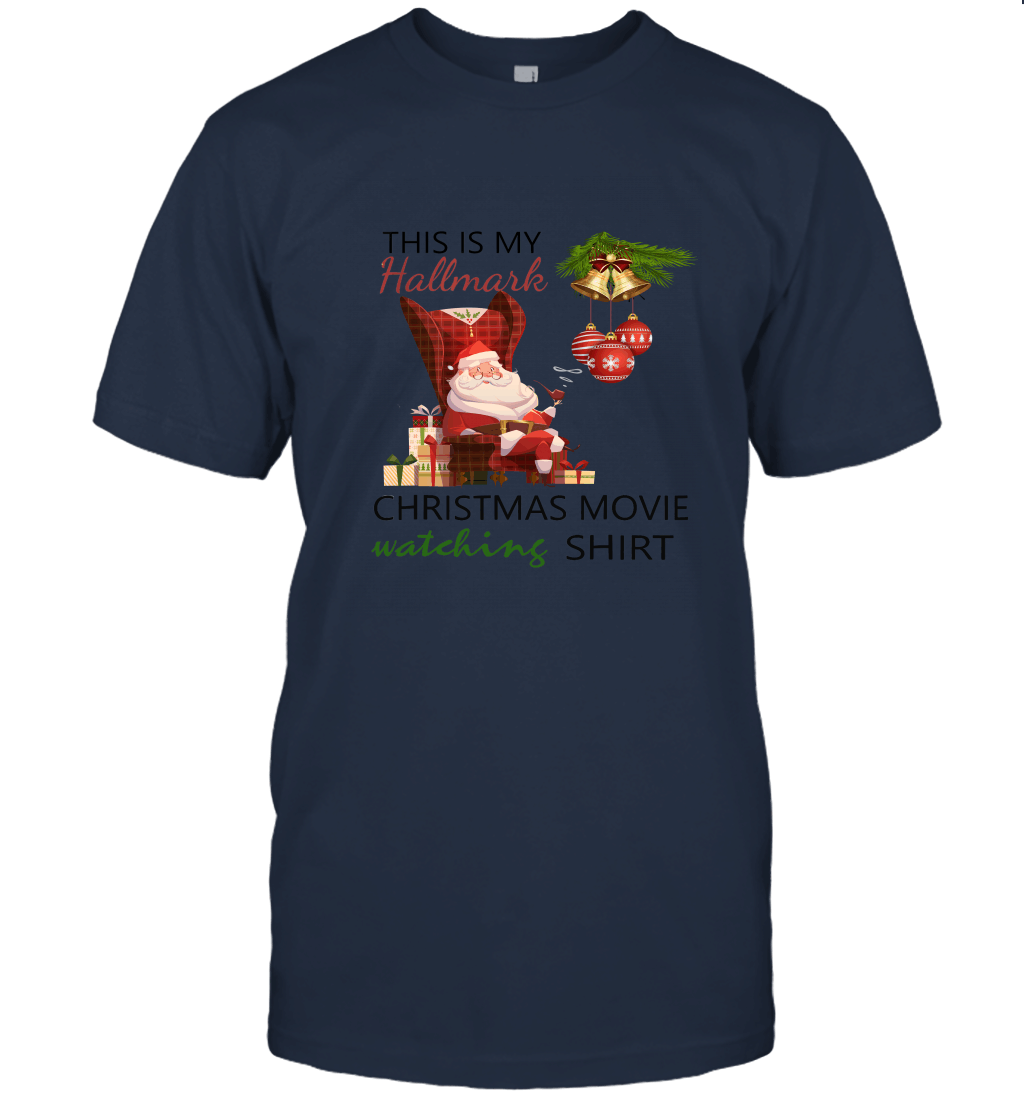 This is My Hallmark Christmas Watching Unisex T shirt Unisex T-Shirt
