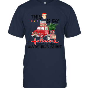 This Is My Halmark Christmas Movies Red Car Cool Xmas Unisex T-Shirt