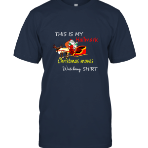 This Is My Hallmark Christmas Watching Shirt Xmas Gift Unisex T-Shirt