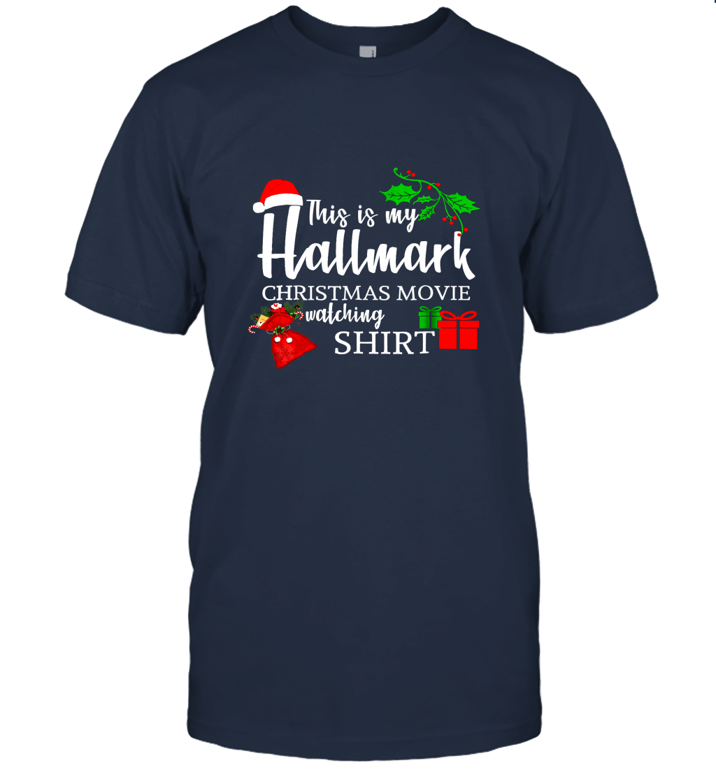 This is My Halmark Christmas Watching Cool Xmas T Shirt Unisex T-Shirt