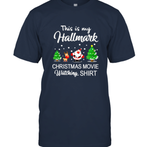 This is my Hallmark Christmas Watching Gift T shirt Unisex T-Shirt