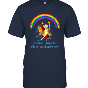 Take the Rainbow Back Tshirt Noahs ark Unisex T-Shirt