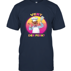 Swedish Chef Vert Der Ferk Vintage Unisex T-Shirt