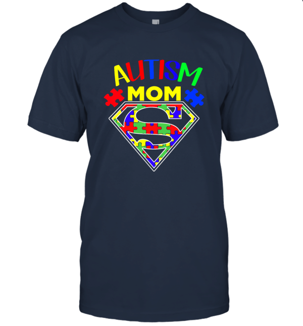 Supper Herro Autism Mom Unisex T-Shirt