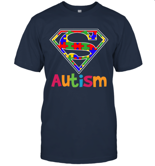 Supper Herro Autism Unisex T-Shirt