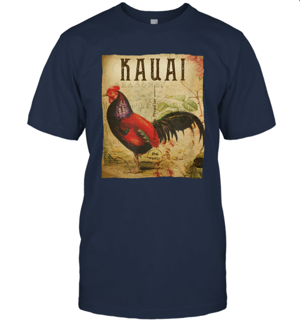 Vintage Kauai Rooster Unisex T-Shirt