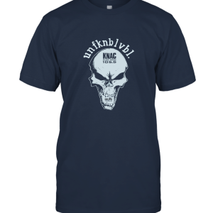 Vintage KNAC Radio 105.5 Heavy Metal Rock Radio UNFKNBLVBL Pure Rock Los Angeles Radio Unisex T-Shirt