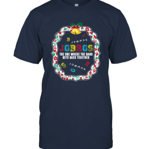 Vintage Christmas Shirt  Jobros Shirt  The One Where The Band Gets Black Together Unisex T-Shirt
