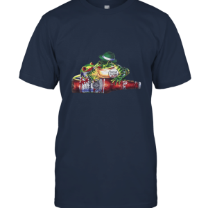 Vintage Budweiser Frogs St. Patrick's Day Single Stitch Unisex T-Shirt