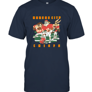 Vintage Kansas City Chiefs Looney Tunes Unisex T-Shirt