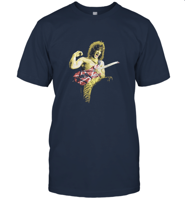 Vintage Eddie Van Halen Rocker guitarist Unisex T-Shirt