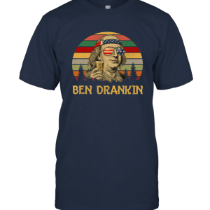 Vintage Ben Drankin 4th of July T Shirt Unisex T-Shirt