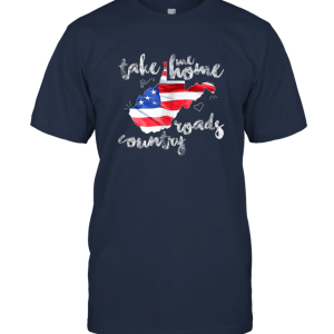 West country Virginia Flag T shirt Unisex T-Shirt