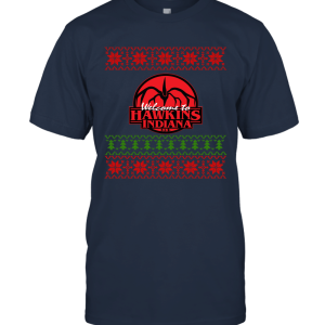 Welcome to Hawkins Indiana Christmas Unisex T-Shirt