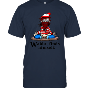 Waldo Finds Himself Funny Generic Unisex T-Shirt
