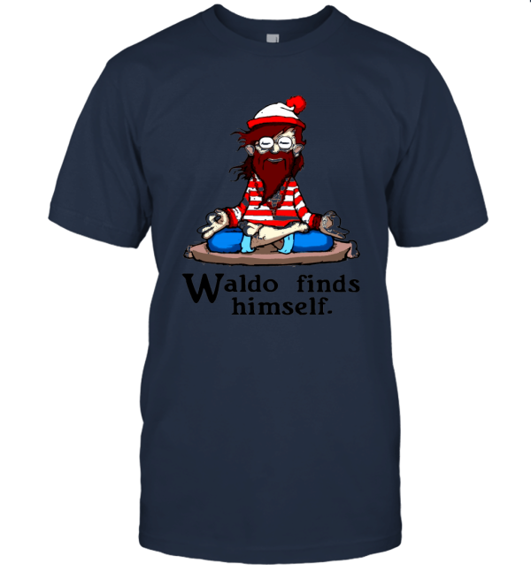 Waldo Finds Himself Funny Generic Unisex T-Shirt