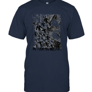W.A.S.T.E. Adult Radiohead Scribble on Ivory Unisex T-Shirt