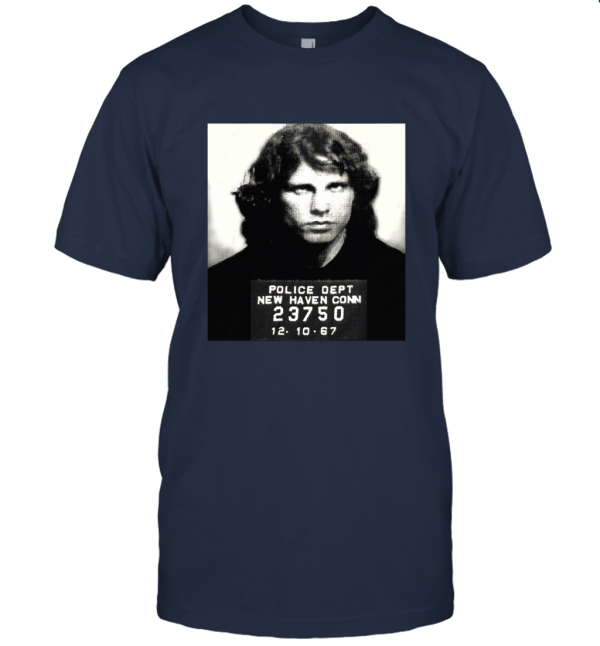 Vtg. Jim Morrison Mugshot Unisex T-Shirt