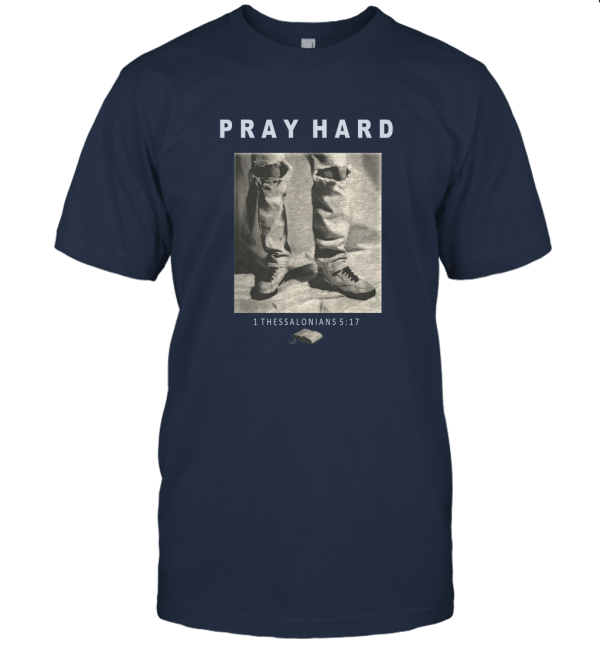 VTG Pray Hard Movies Unisex T-Shirt