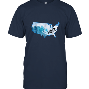 Vote Wave 2018 T shirt Unisex T-Shirt