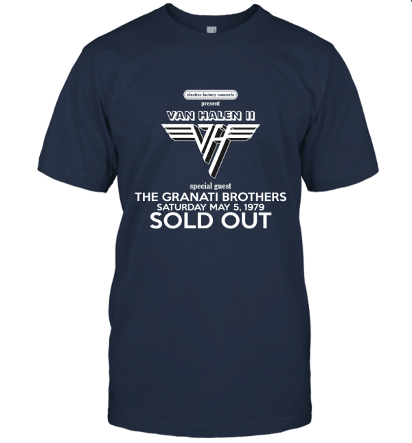 Vintage Van Halen Concert Unisex T-Shirt