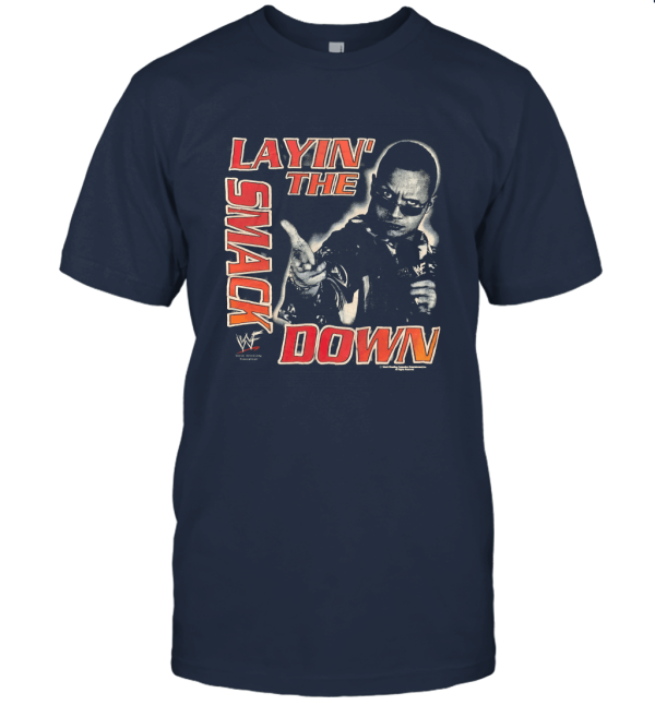 World Wrestling Federation The Rock Layin' The Smackdown Unisex T-Shirt