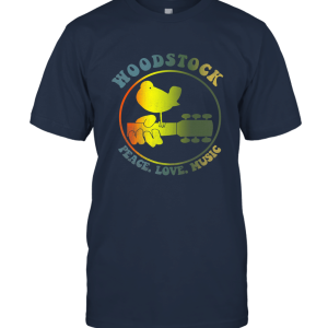 Woodstock Music Festival Colorful Logo Unisex T-Shirt