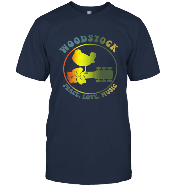 Woodstock Music Festival Colorful Logo Unisex T-Shirt
