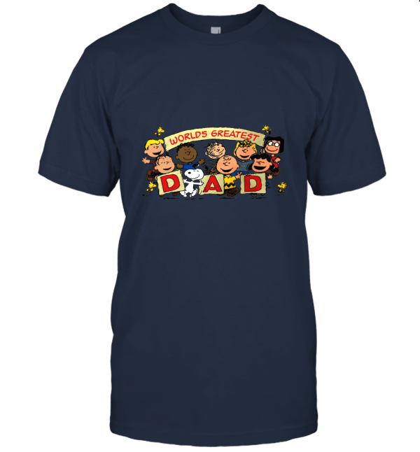 Worlds Greatest DAD snoopy Unisex T-Shirt